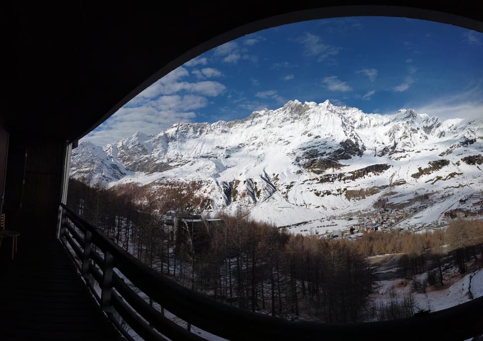 Natural landscape, Winter, Mountain view