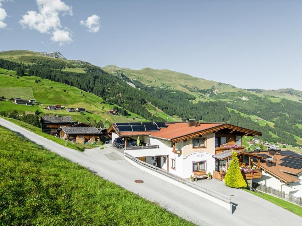 Property building, Neighbourhood, Natural landscape, Mountain view