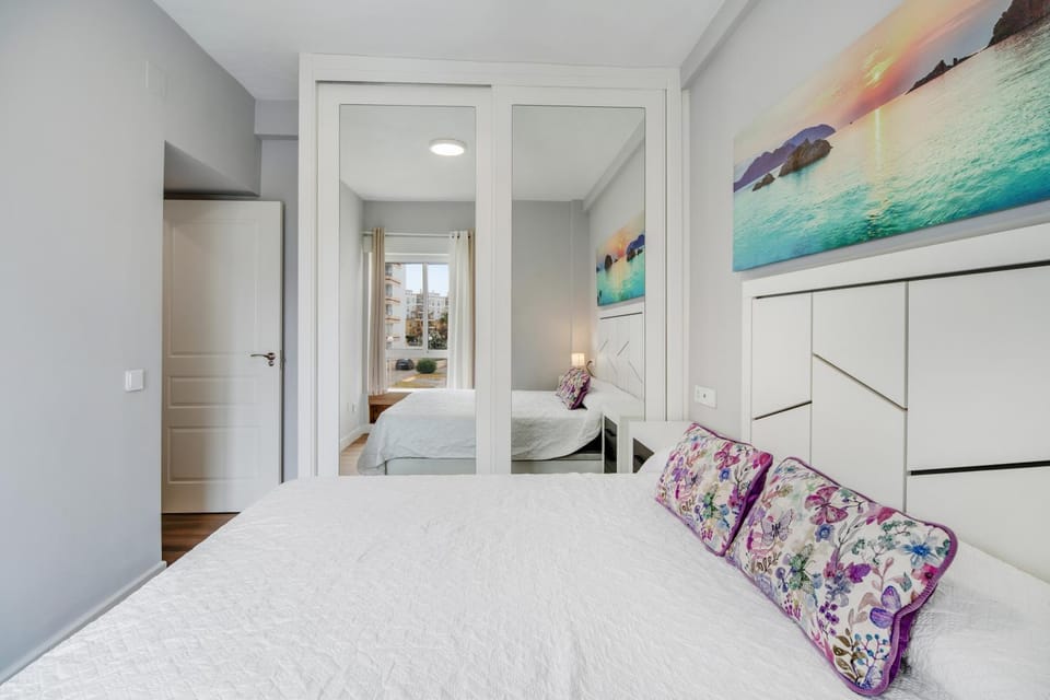 Property building, Living room, Bedroom