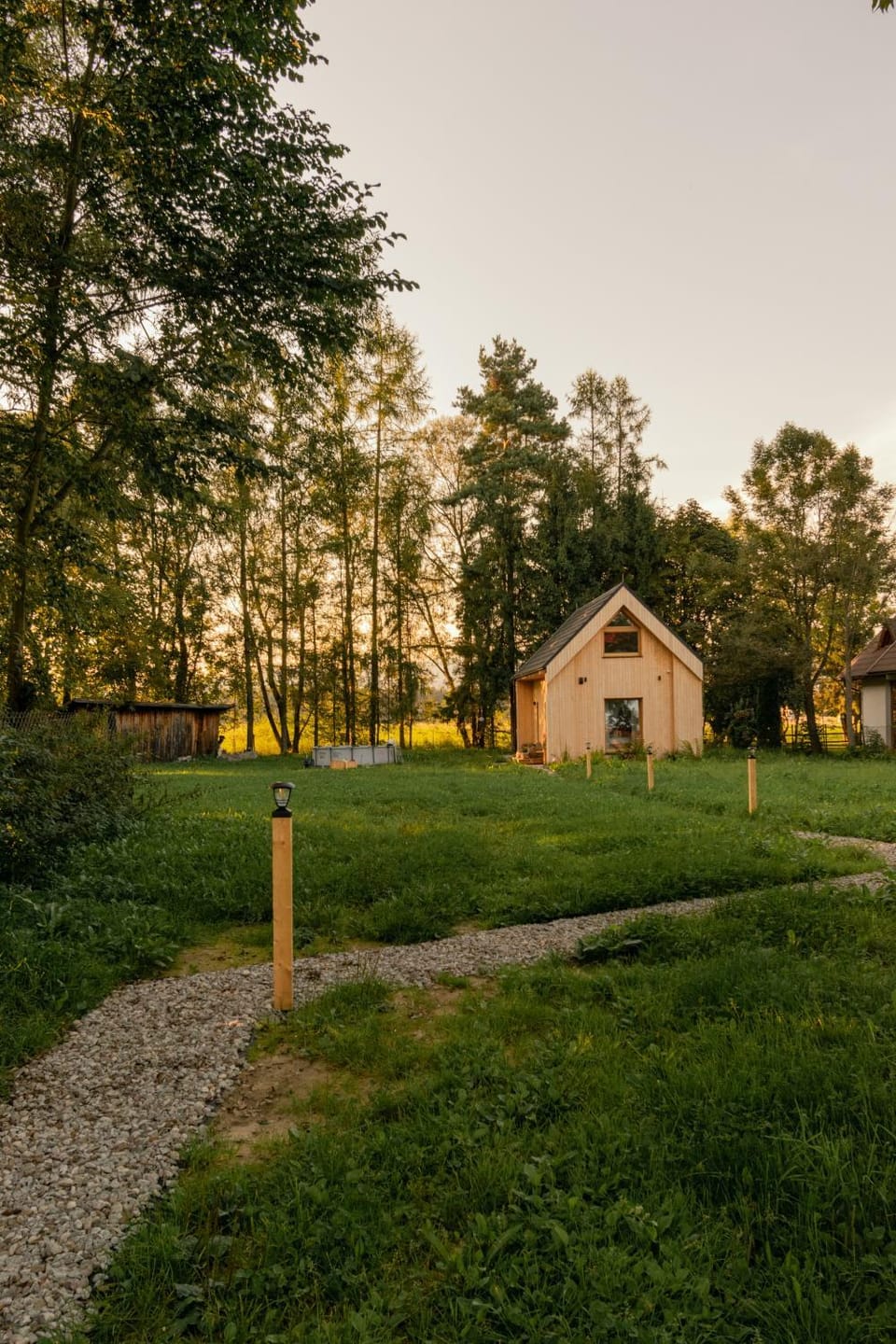 Property building, Natural landscape, Garden view