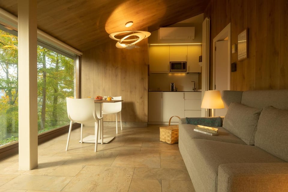 Living room, kitchen