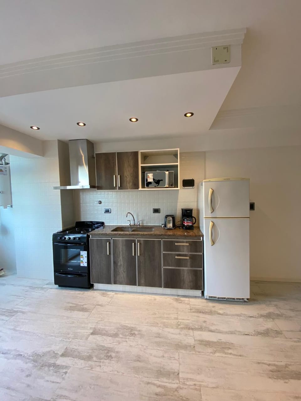 Depto La Perla 100 mt playa fte pza España 4 personas Apartment in Mar del Plata