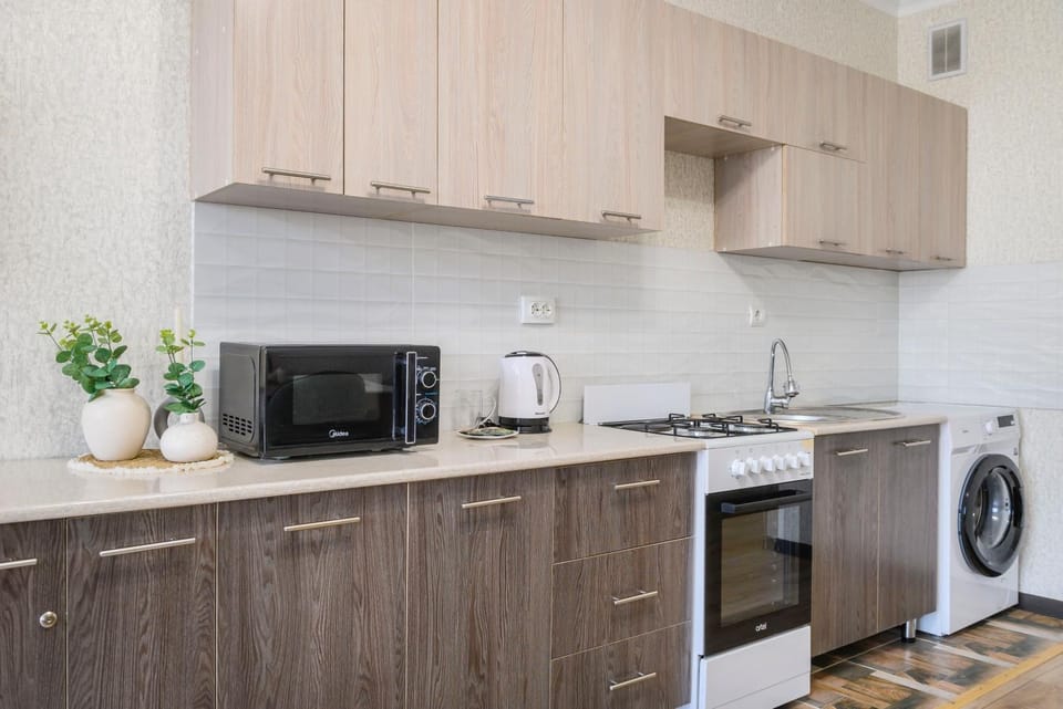 minibar, stove, kitchen