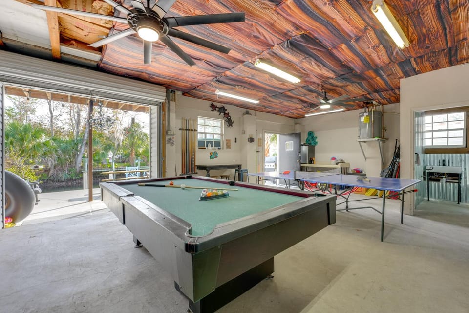 Waterfront Weeki Wachee Home w/ Dock & Game Room! House in Florida