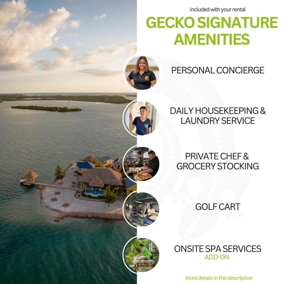 Little Harvest Caye - Your Own Private Island Villa in Belize
