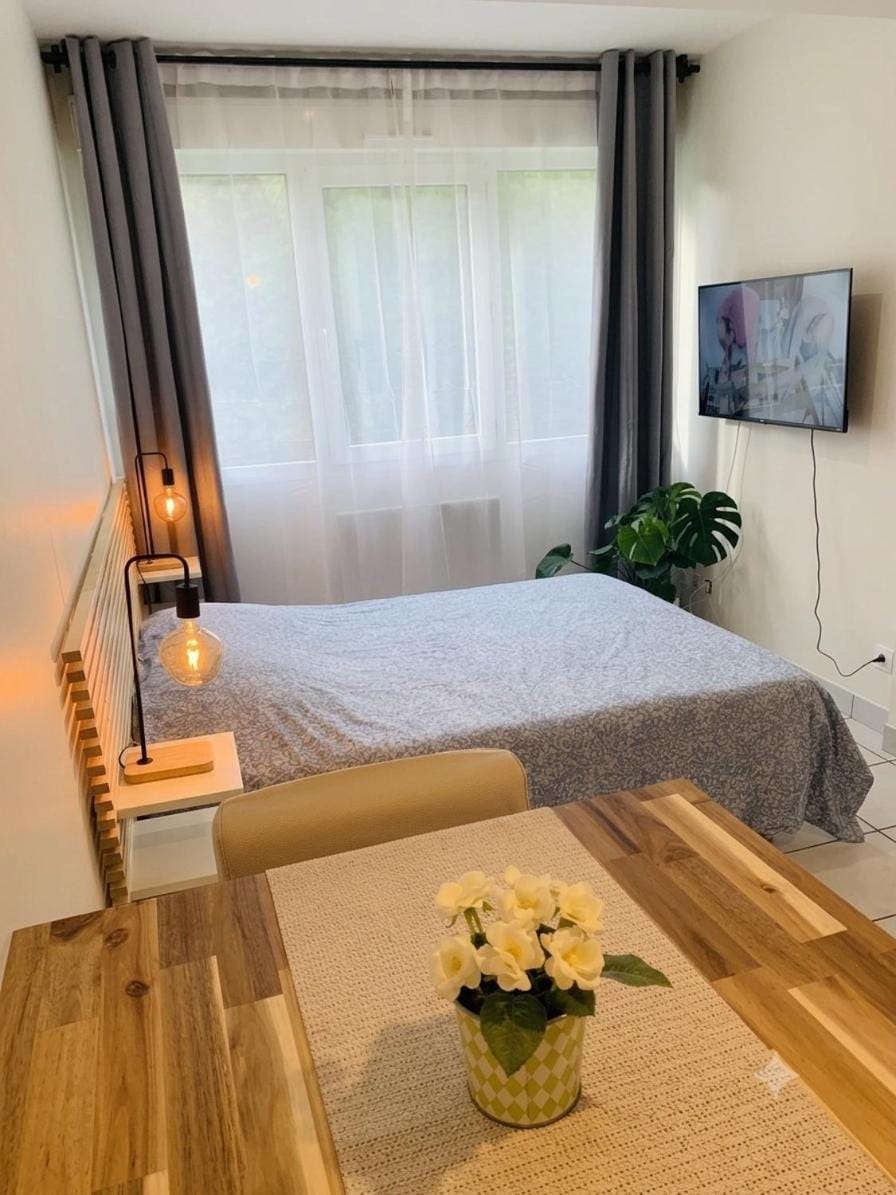 Bed, TV and multimedia, Bedroom