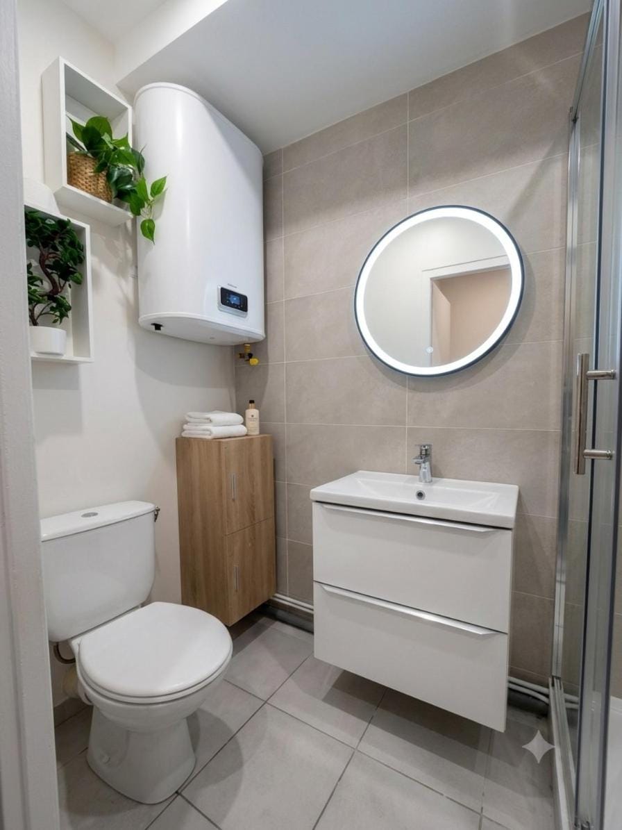 Shower, Toilet, Bathroom