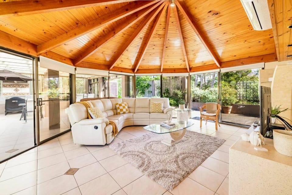 Patio, Living room, Seating area