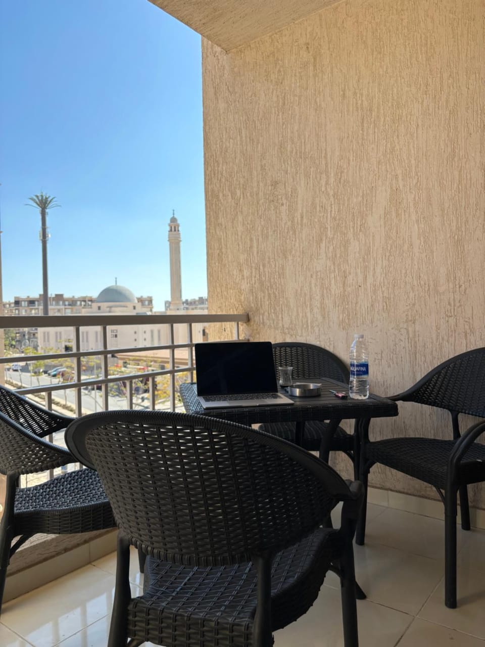 Property building, Natural landscape, Place of worship, View (from property/room), Balcony/Terrace, Balcony/Terrace, City view