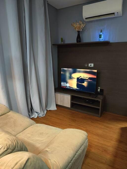Living room, air conditioner