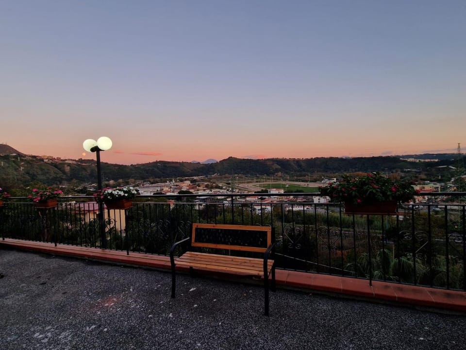 Natural landscape, Mountain view, Sunset