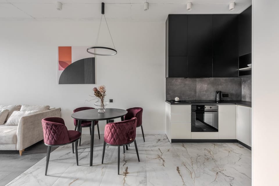 Living room, Dining area
