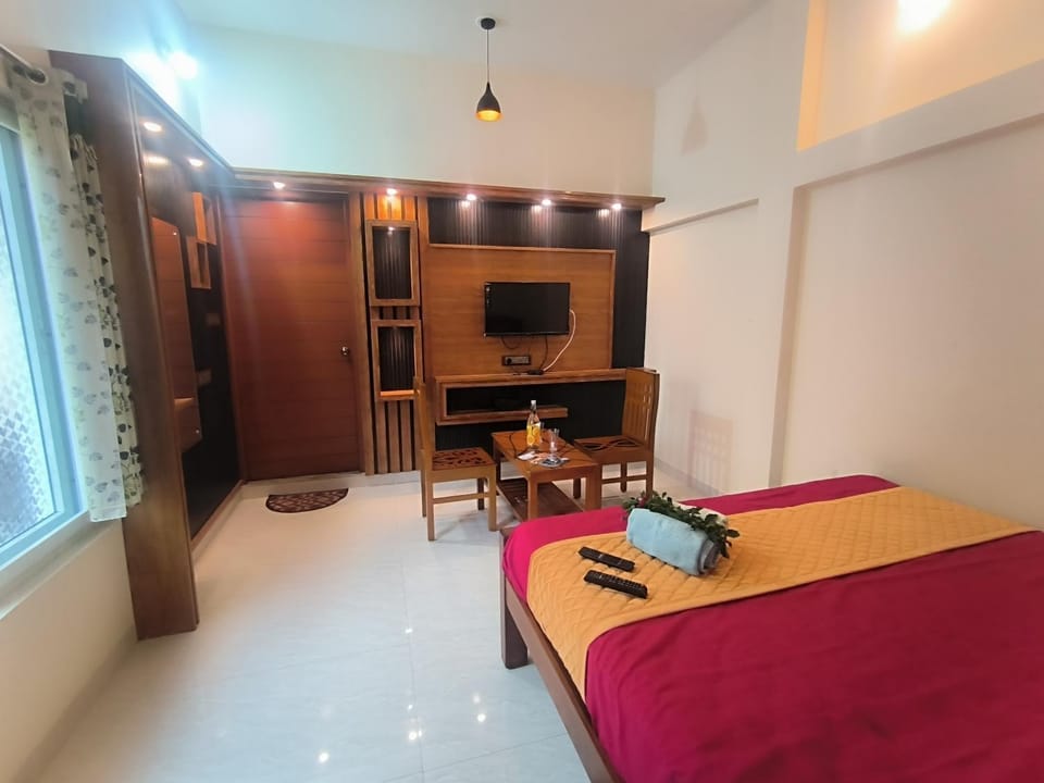 Communal lounge/ TV room, Bed, TV and multimedia, Photo of the whole room, Evening entertainment, towels