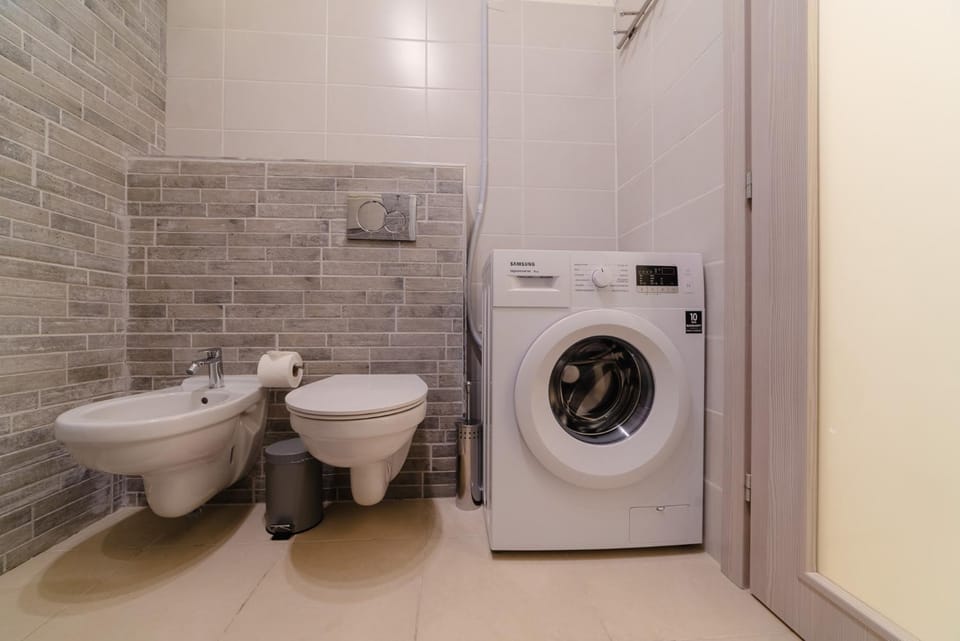 Toilet, bidet, washing machine