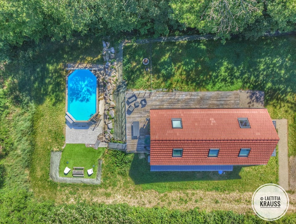 Bird's eye view, Garden view, Swimming pool