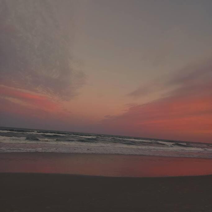 Natural landscape, Beach, Sunset
