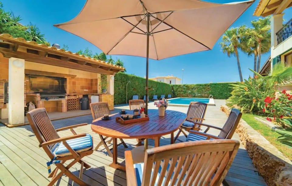 Property building, Living room, Swimming pool