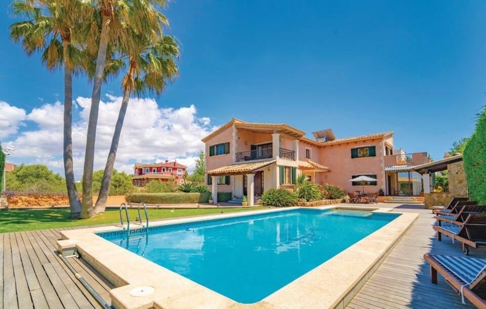 Property building, Living room, Swimming pool