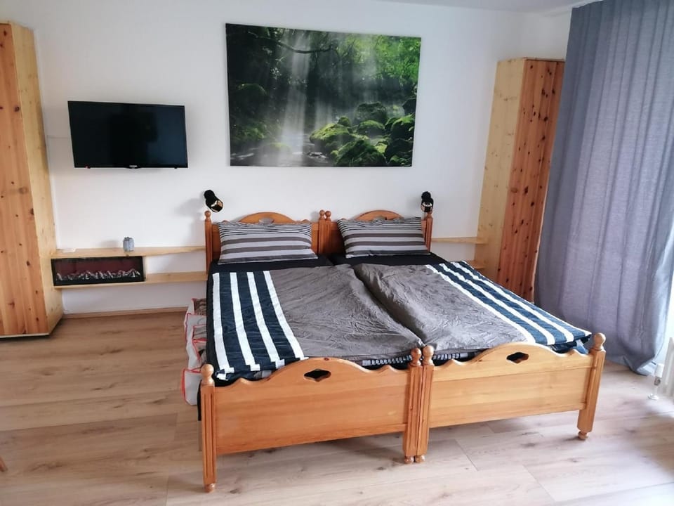 Bed, TV and multimedia, Photo of the whole room