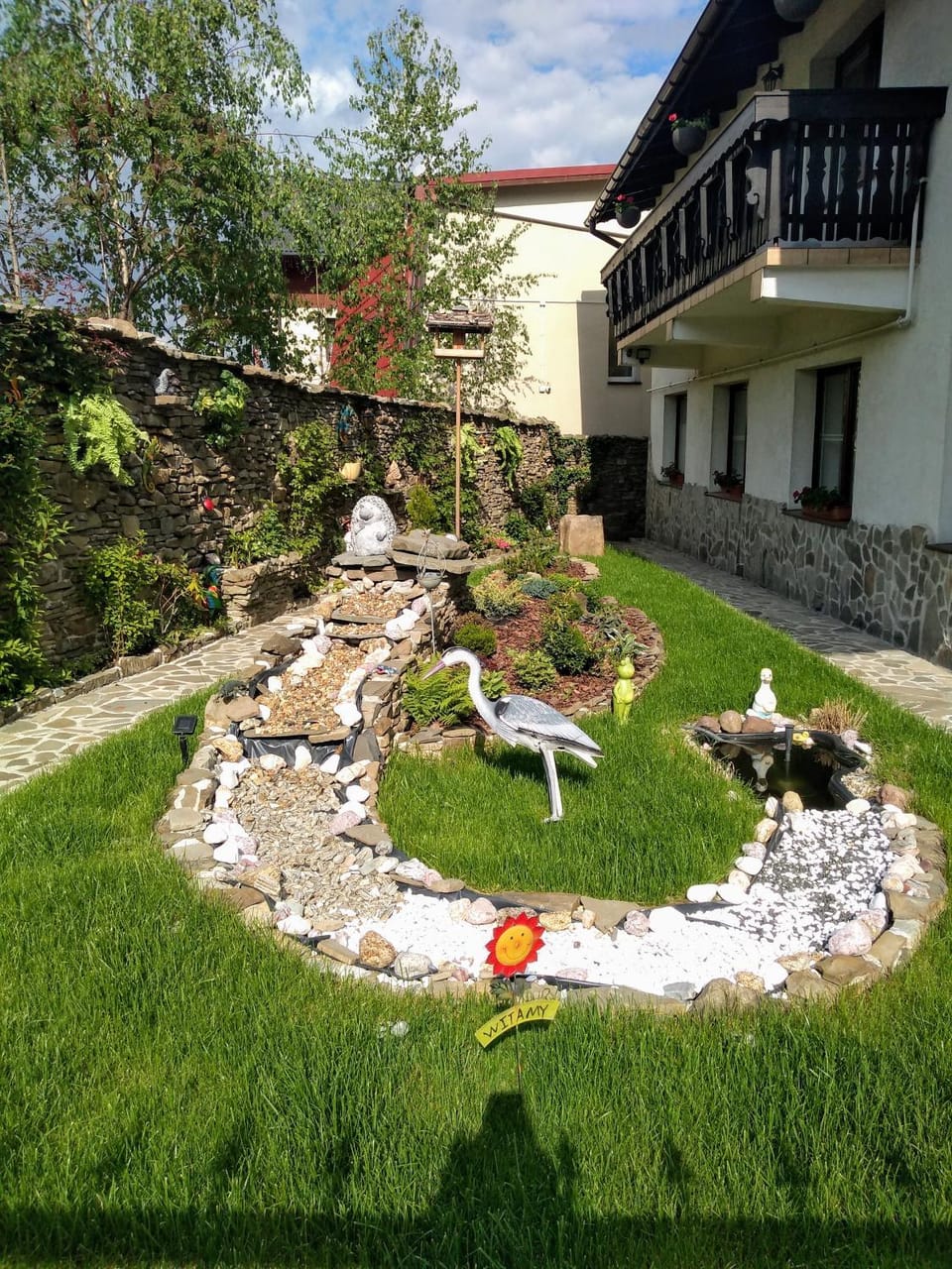Property building, Garden, Garden view