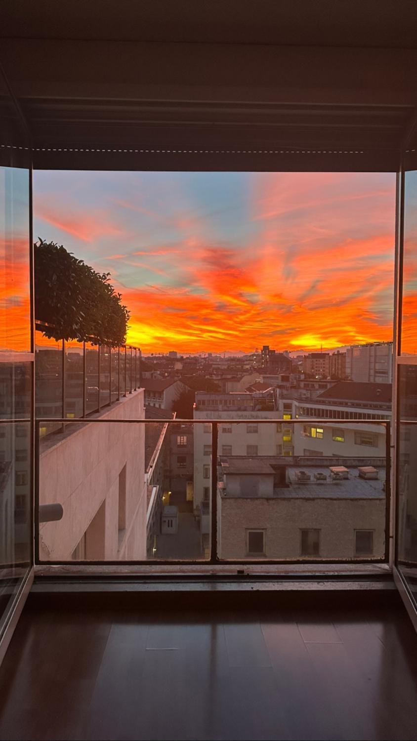 View (from property/room), City view, Sunset