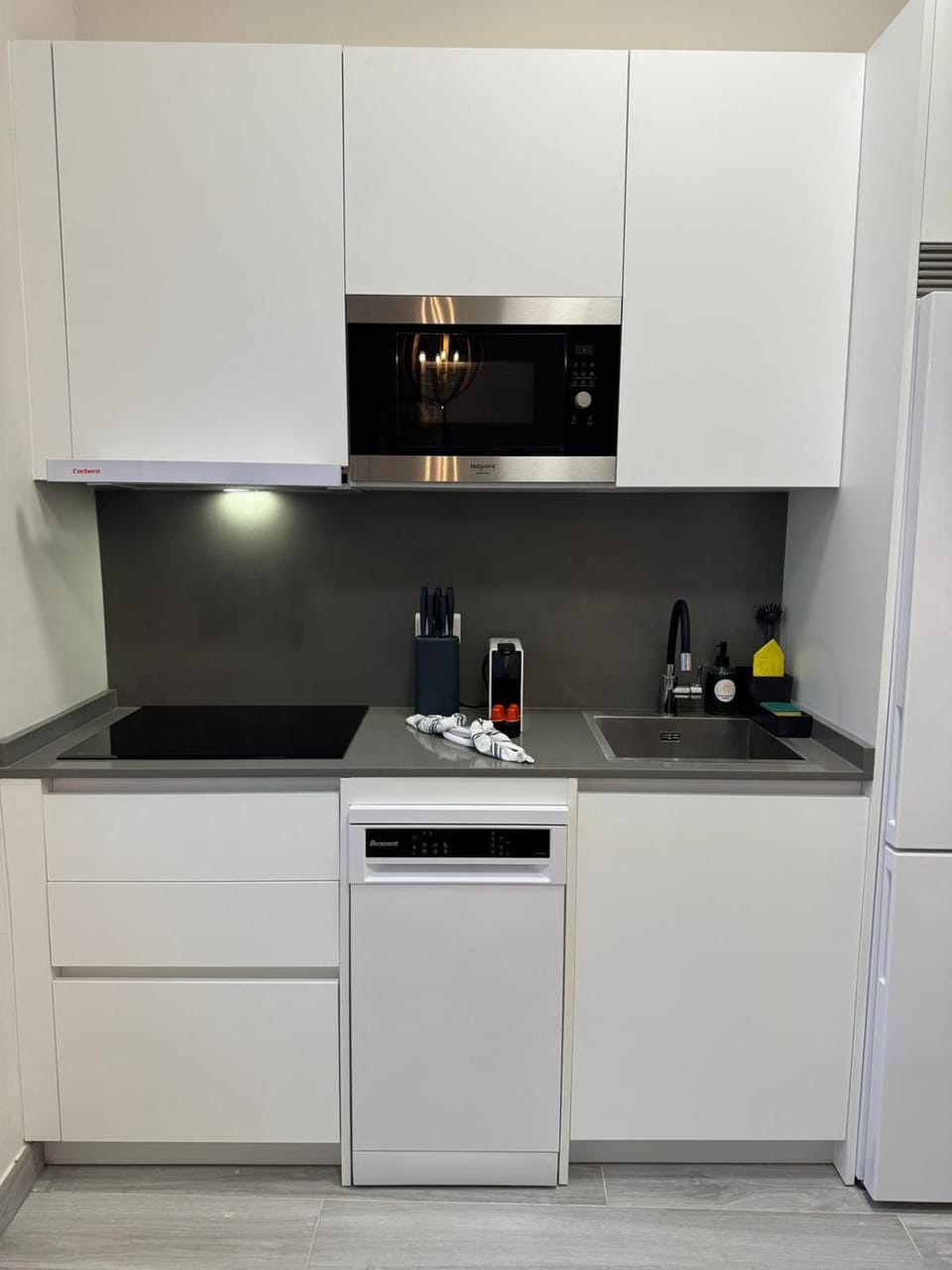 Kitchen or kitchenette, kitchen