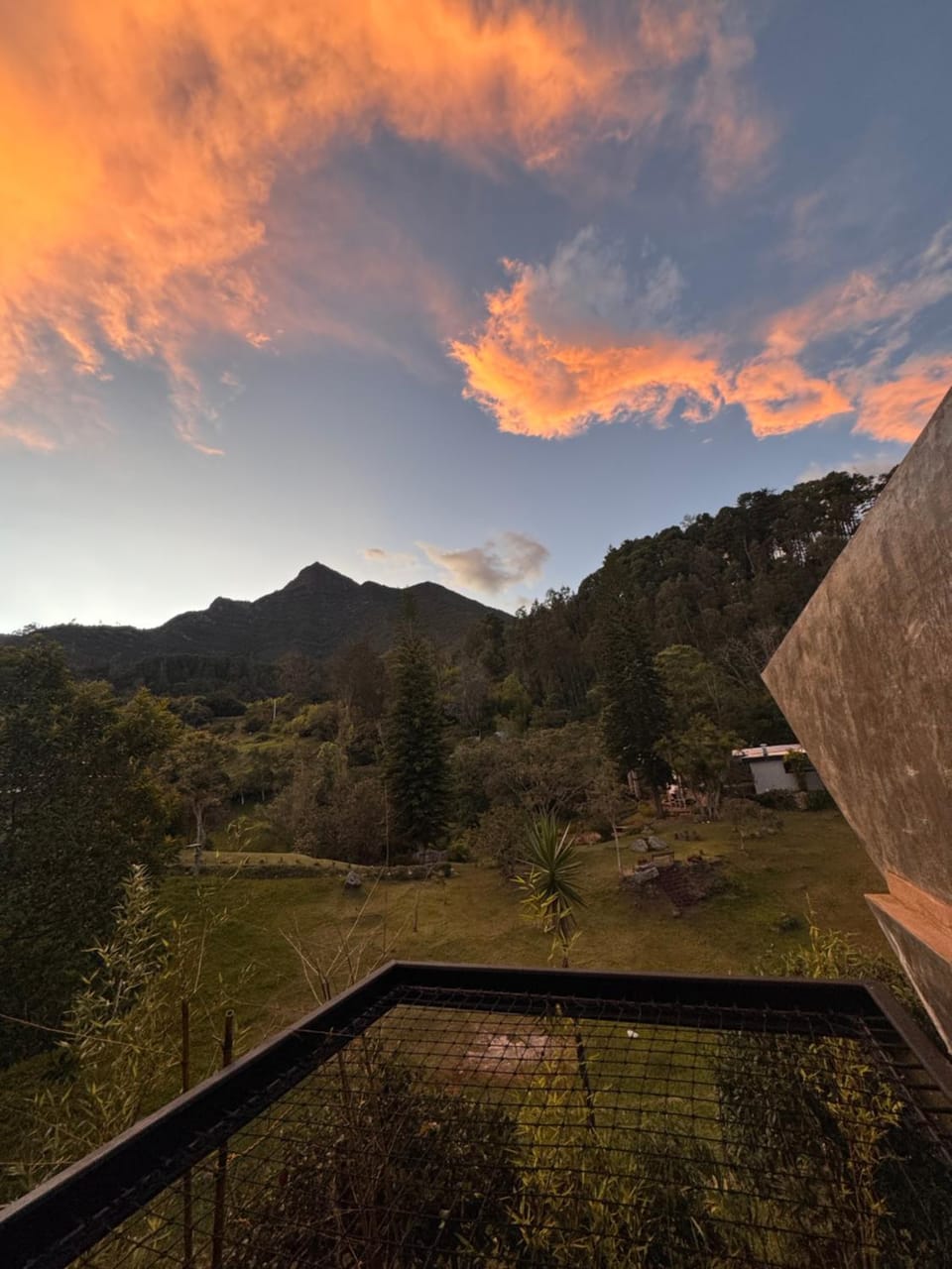 Natural landscape, Mountain view, Sunset