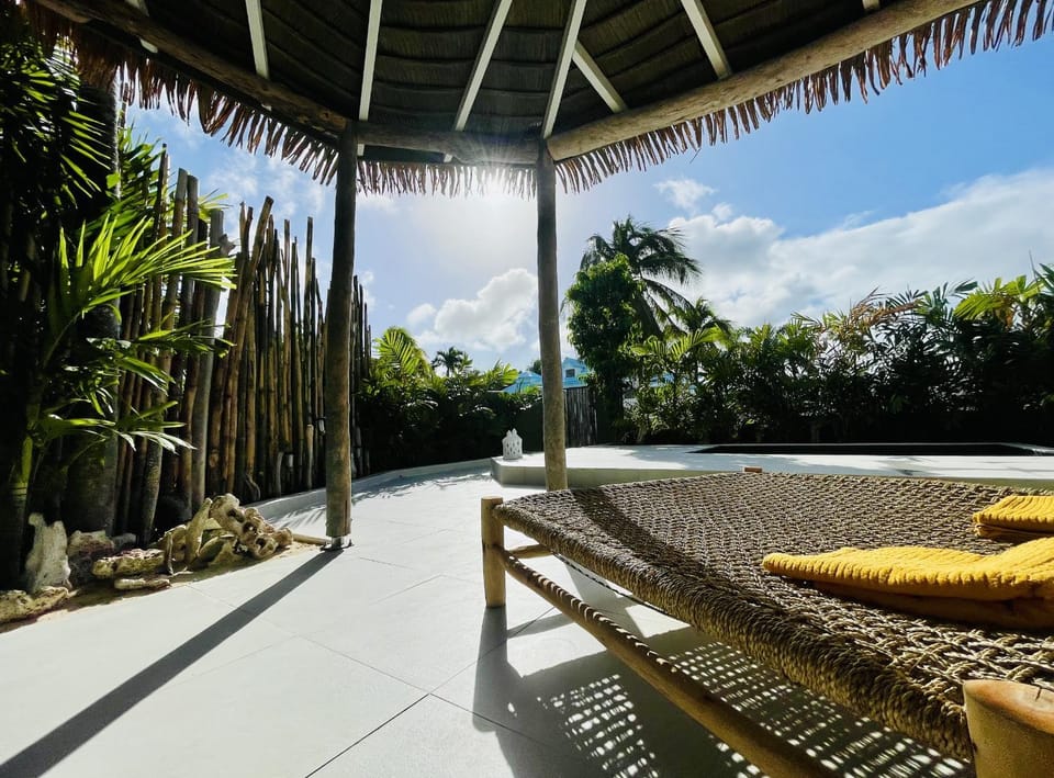 Garden, View (from property/room), Garden view, Pool view, Swimming pool, sunbed