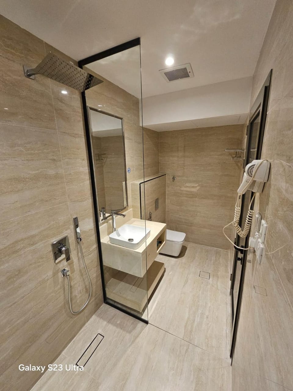 Shower, Bathroom, towels