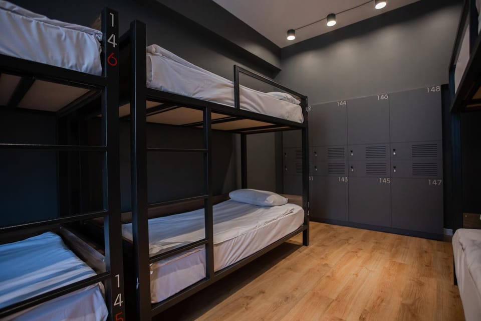 Photo of the whole room, bunk bed