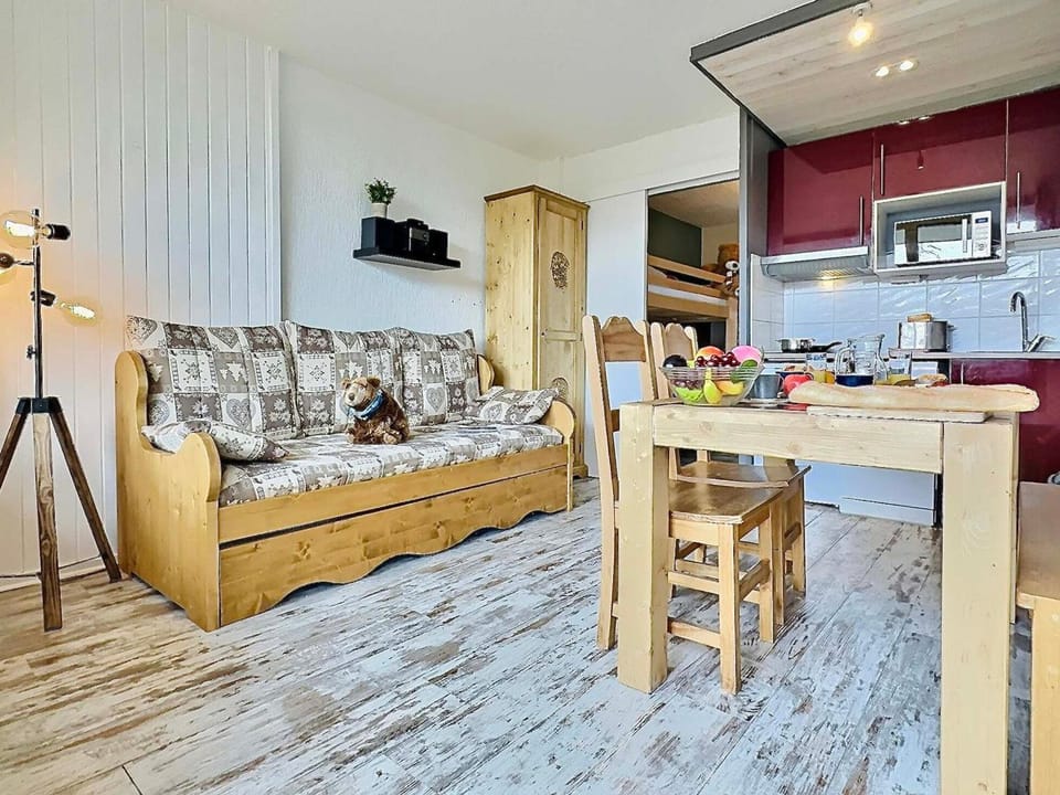 Studio rénové pour 4 personnes proche pistes à Tignes Lavachet - FR-1-411-911 Apartment in Tignes