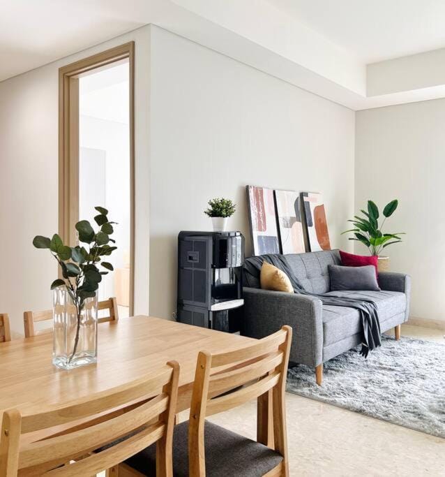 Sunny Seaview 3 BR Condo at PIK Apartment in Jakarta