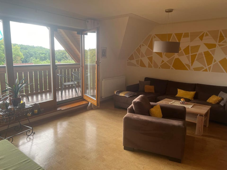 View (from property/room), Balcony/Terrace, Living room, Seating area