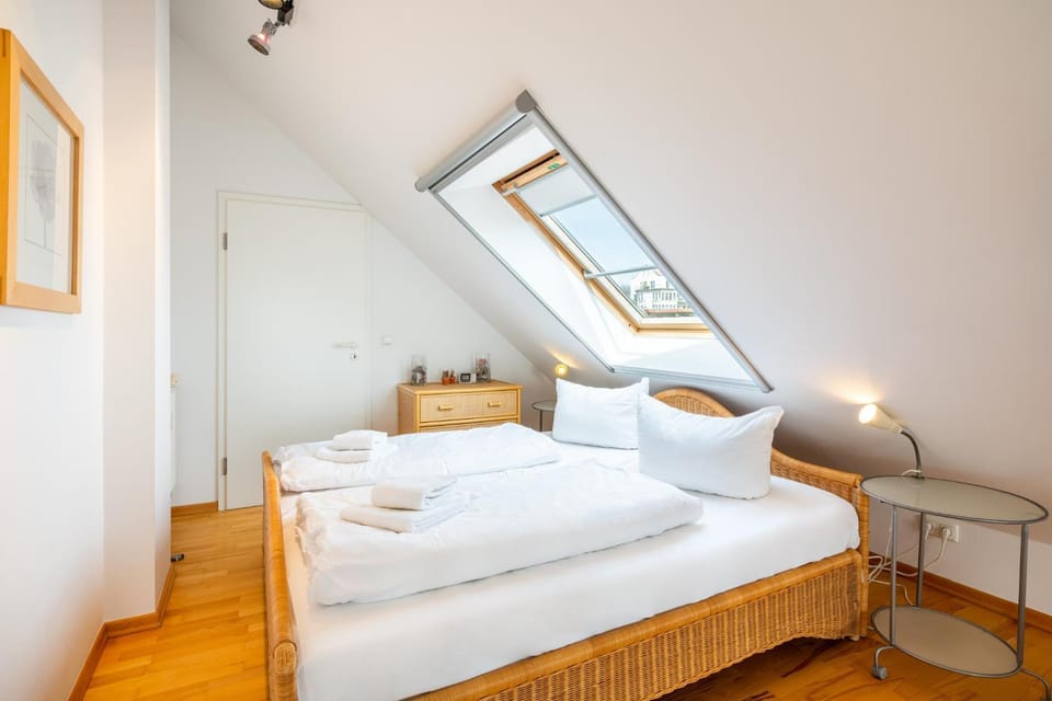Helle Fewo mit Salzhaffblick über 2 Ebenen Apartment in Rerik