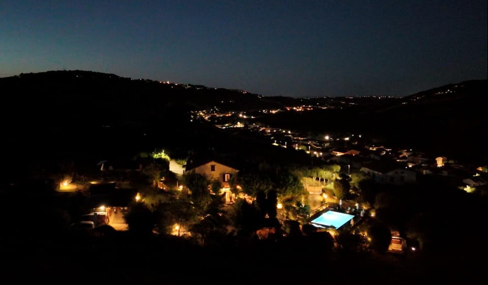 Night, Bird's eye view