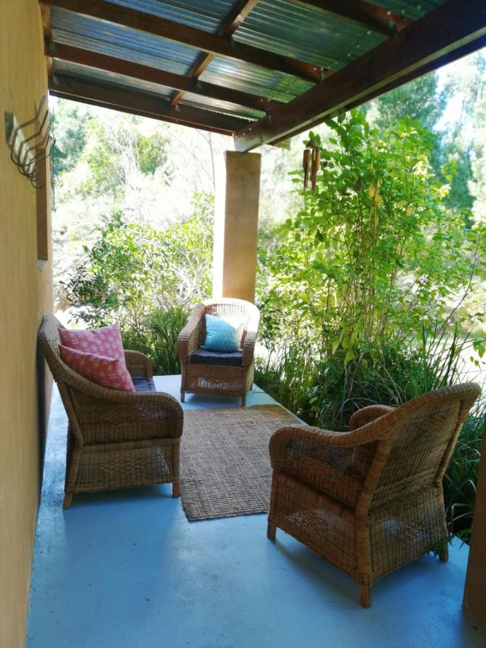Patio, Seating area, Garden view