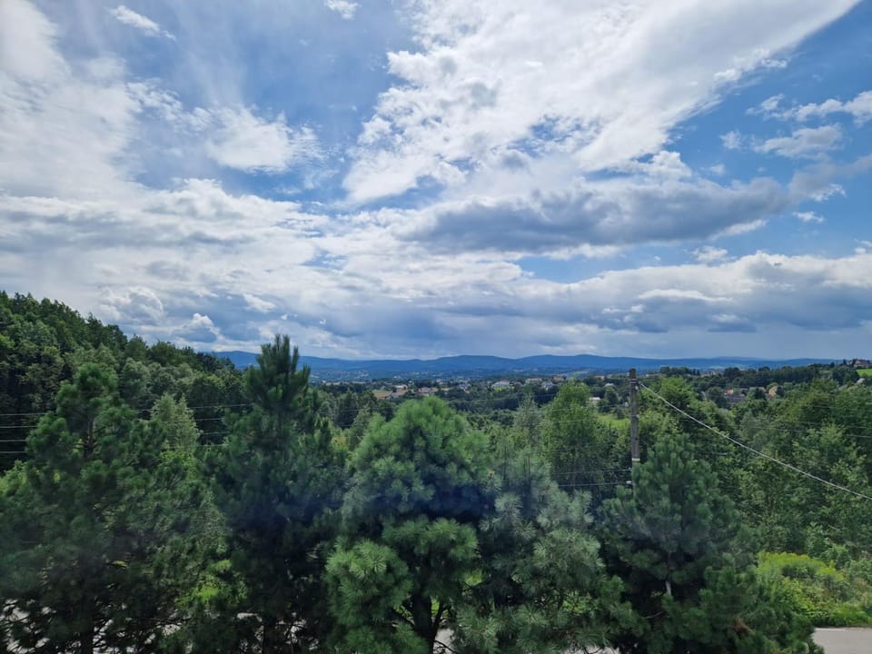Day, Natural landscape, Bird's eye view, Mountain view