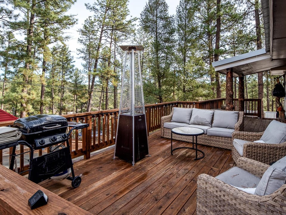 Patio, BBQ facilities, Garden, Seating area, furniture