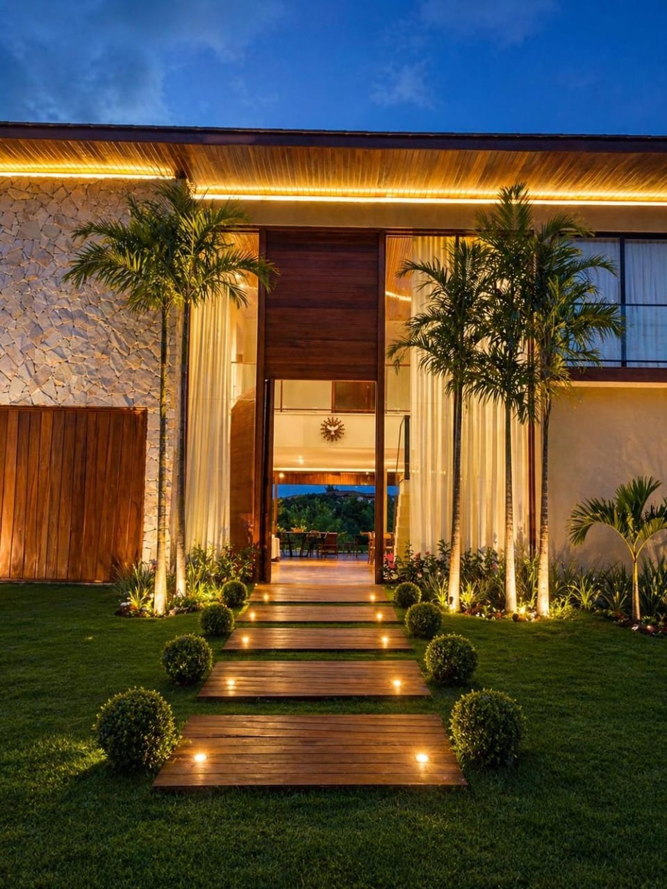 Property building, Night