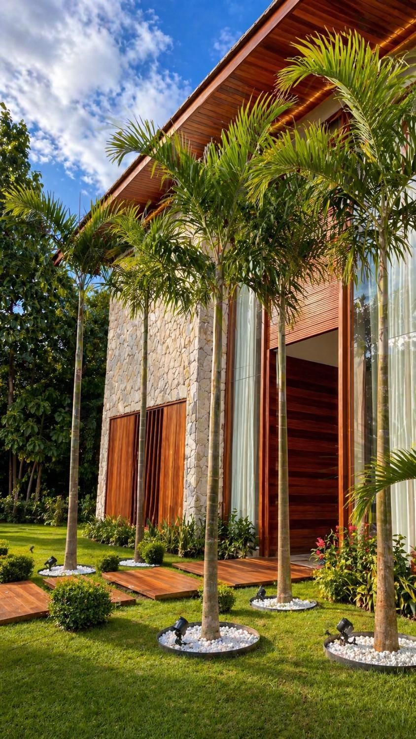 Property building, Natural landscape, Garden