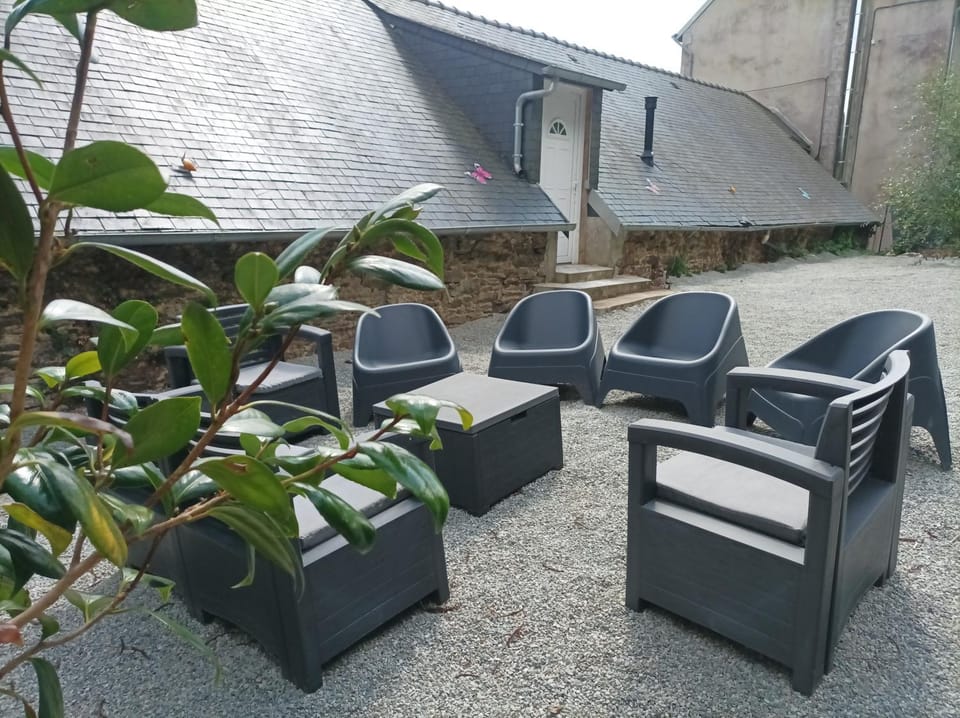 Patio, Spring, Day, Garden, Living room, Seating area, Garden view