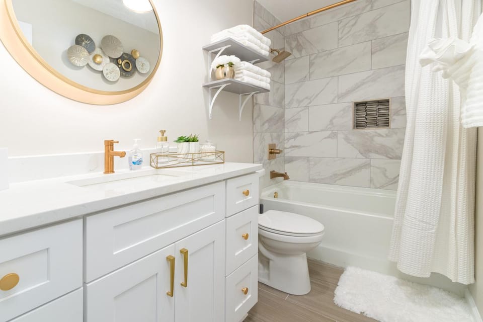 Shower, Bathroom, Bath