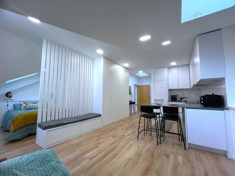 Living room, Dining area, Bedroom