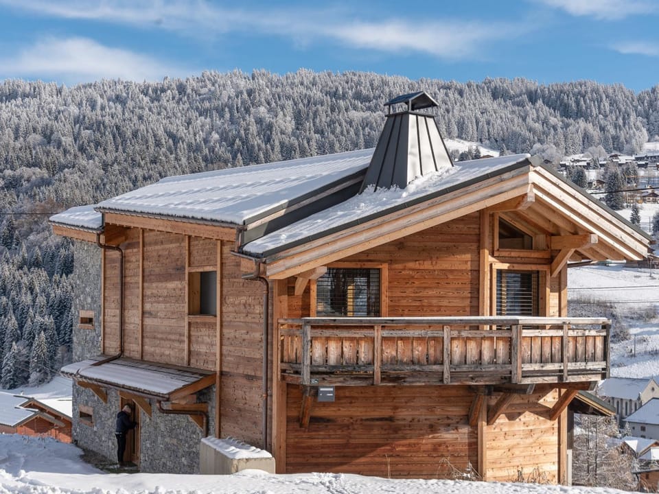 Chalet familial avec jacuzzi, garage et cheminée aux Gets - FR-1-671-245 Chalet in Les Gets
