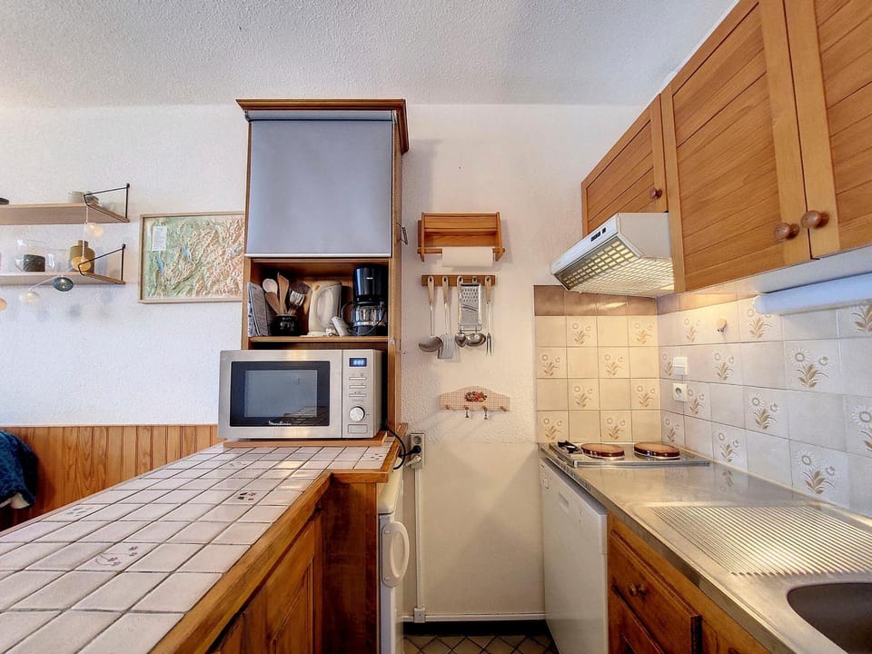 Studio fonctionnel avec coin montagne et balcon exposé Sud, proche pistes et commerces - FR-1-275-205 Apartment in Montvalezan