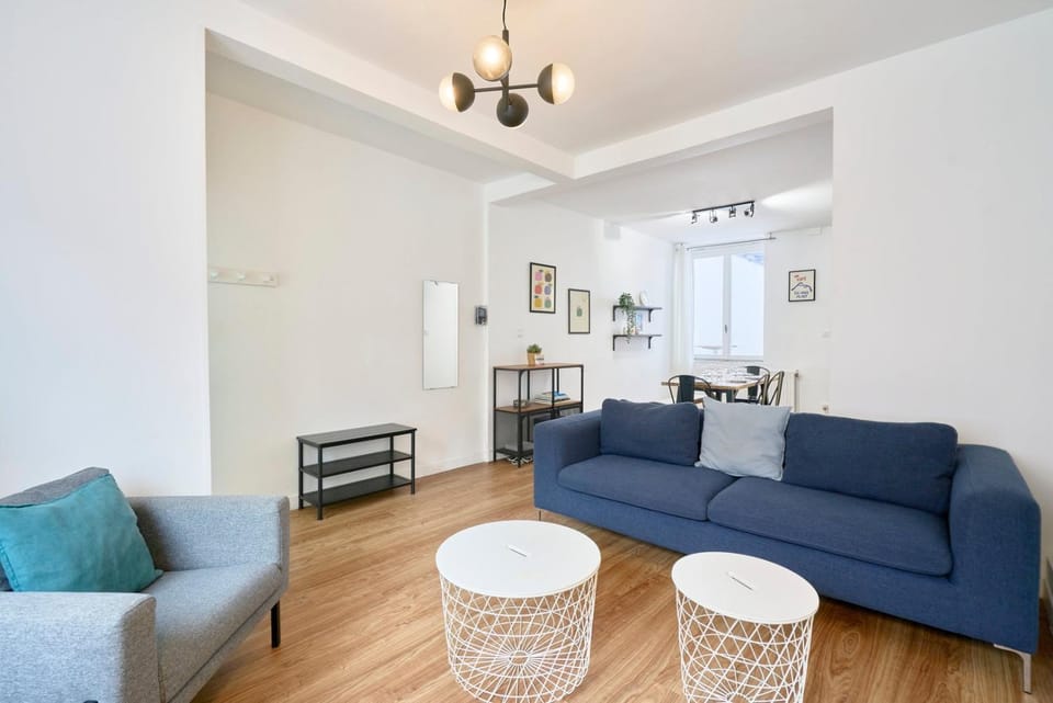 Roubaix - Beautiful 4 bedrooms house with terrace! Apartment in Flanders