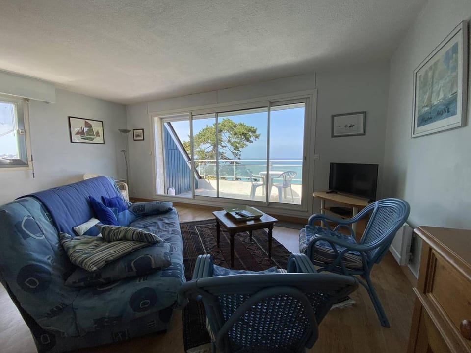 Appartement VUE MER avec wifi, balcon terrasse à PERROS-GUIREC - Réf 958 Apartment in Perros-Guirec
