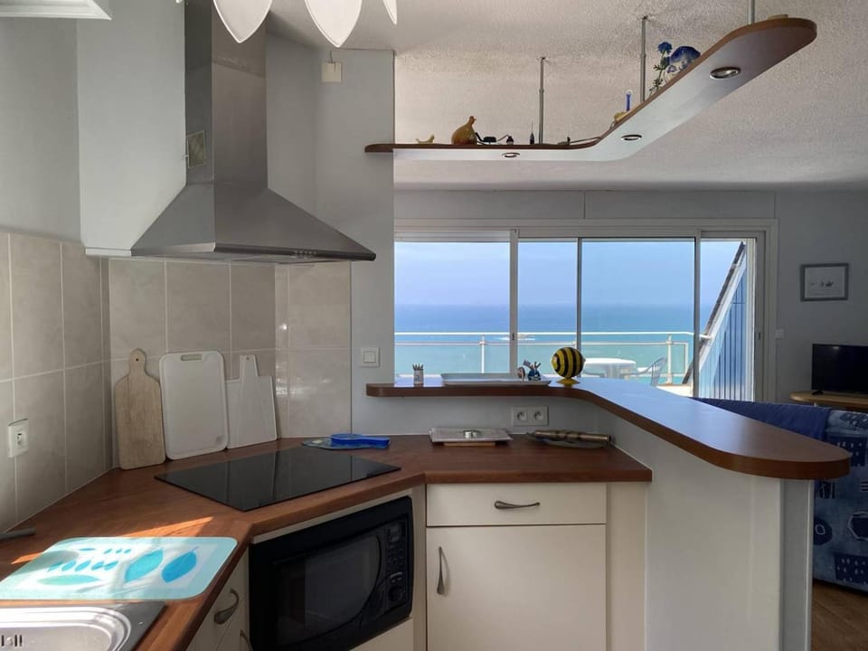Appartement VUE MER avec wifi, balcon terrasse à PERROS-GUIREC - Réf 958 Apartment in Perros-Guirec