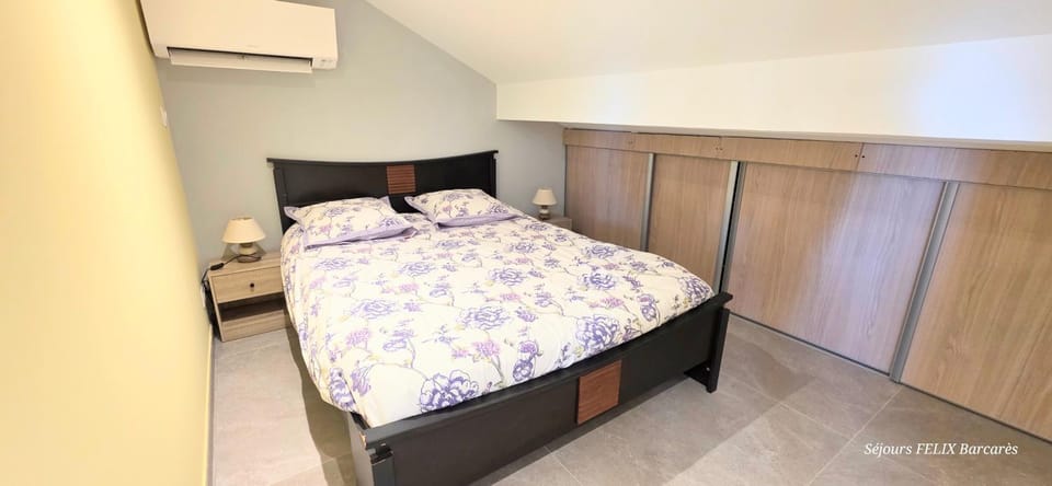 Le Barcarès - gîte "Carlit" climatisé 2 chambres pour 6 personnes, à 10 mns à pied de la plage, avec place de parking Apartment in Le Barcarès