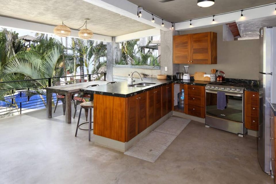 Entire Tocayo Steps to Beach and Surf 4BD Condo with Master Suite House in Sayulita